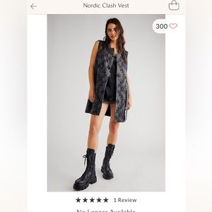 Free People Nordic Clash Vest